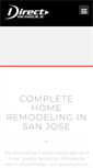 Mobile Screenshot of directhomeremodelinginc.com
